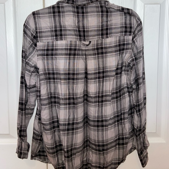 American Eagle Plaid Flannel - Picture 5 of 5